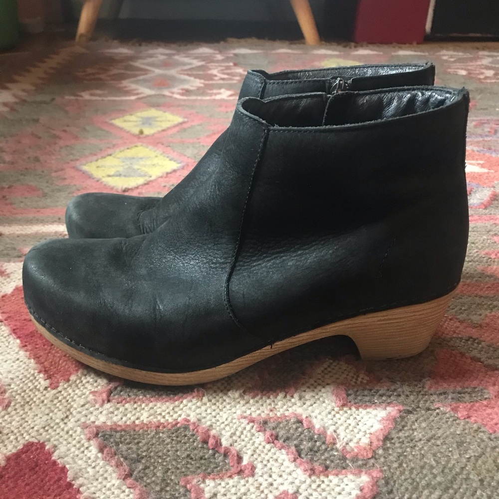 Dansko Clog Ankle Boots